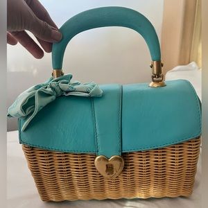 Juicy Couture wicker handbag